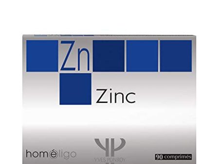 Homéoligo Zinc - Refuerza las defensas naturales y conserva la belleza de la piel, el cabello y las uñas - 90 tabletas - Yves Ponroy Embalaje Deteriorado Hot on Sale