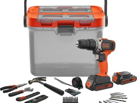 Black+Decker BCKSB03Q-QW Sin Taladro 2 baterías 1,5ah + Accesorios Reacondicionado Online now