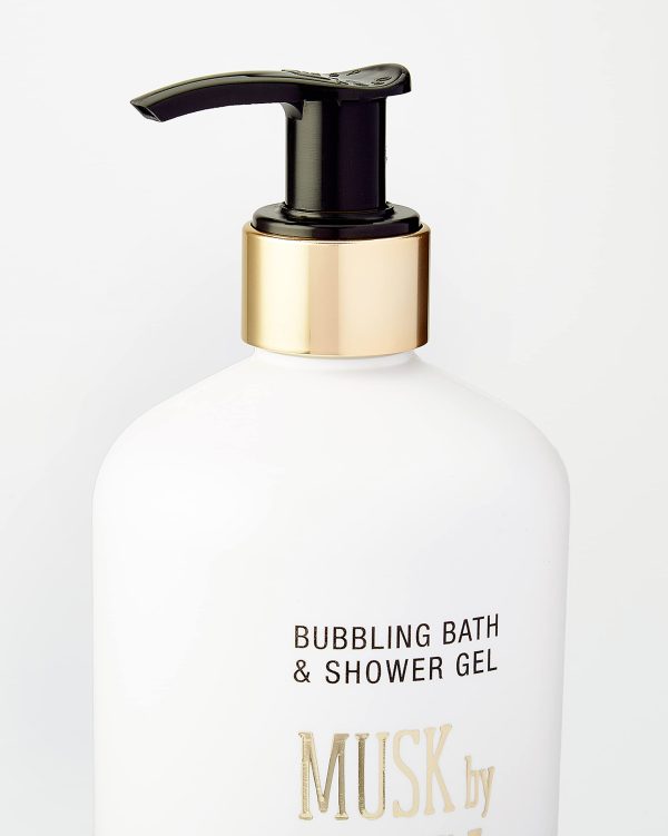 (Sin Dosificador) - Gel de Baño y Ducha Alyssa Ashley Musk con Aroma de Almizcle Sensual, 500 ml Embalaje Deteriorado Cheap