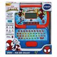 (Idioma Francés) - Vtech Disney Junior Spidey, Mi Ordi Educativo, Ordenador Infantil con Pantalla Retroiluminada, 15 Actividades y Juegos Educativos Embalaje Deteriorado For Discount