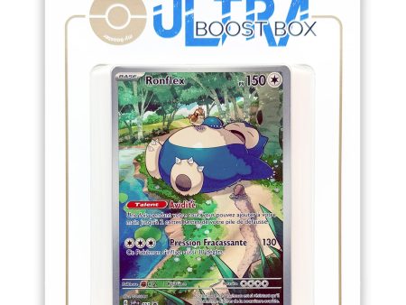 (Idioma Francés) - Ronflex (Snorlax) SV051 Alternativo Pokémon Gallery - Myboost X Écarlate et Violet 3.5-151 Box de 10 Cartas Pokémon Francés Embalaje Deteriorado on Sale